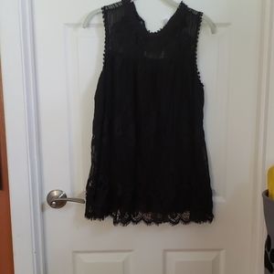Xhilaration lace sleeveless top